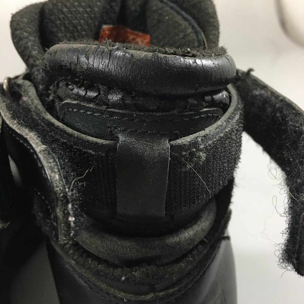 Harley Davidson 8 Black Leather Motorcycle Ankle Boots 91017 - Picture 9 of 9